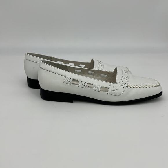 Bellini Sport white loafers size 7.5 - Picture 2 of 8
